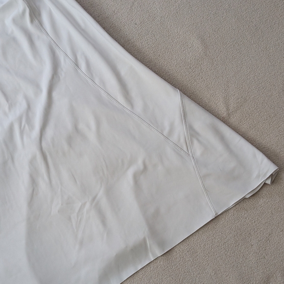 Athleta Ace Tennis/Golf Dress Workout Zip Front White Ball Pocket Size 1X - Picture 3 of 15